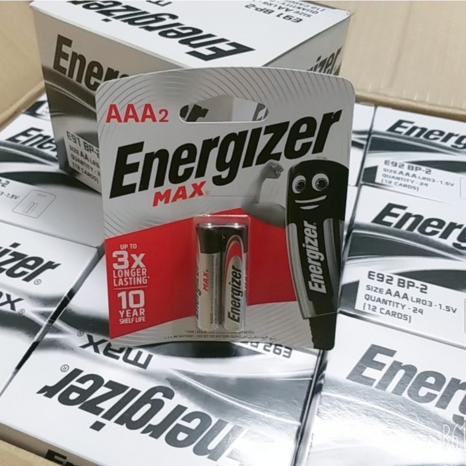 PIN AA AAA ENERGIZER MAX E91, E92 - Hàng Chính Hãng