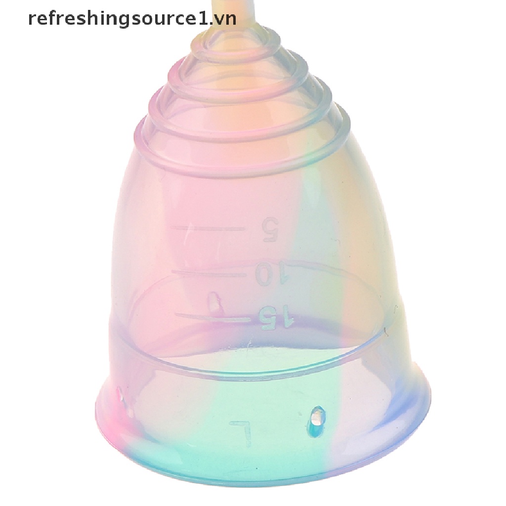 Ly Nguyệt San Bằng Silicon Mềm Có Thể Tái Sử Dụng Cho Nữ
