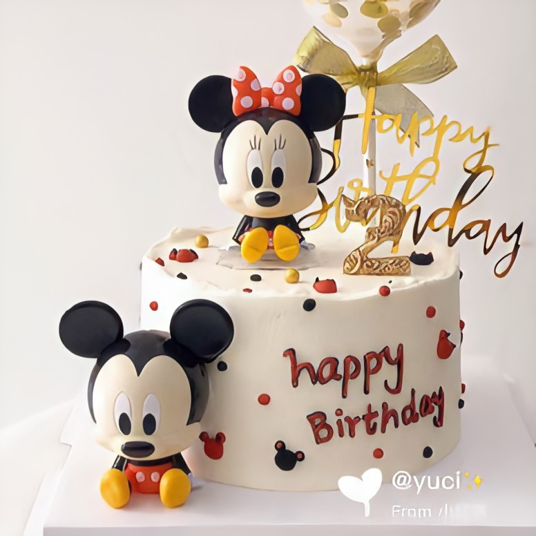 Lịch Sử Giá Chuột Mickey Trang Trí Bánh Kem, Bánh Sinh Nhật, Bánh Gato Cập  Nhật 5/2023 - Beecost