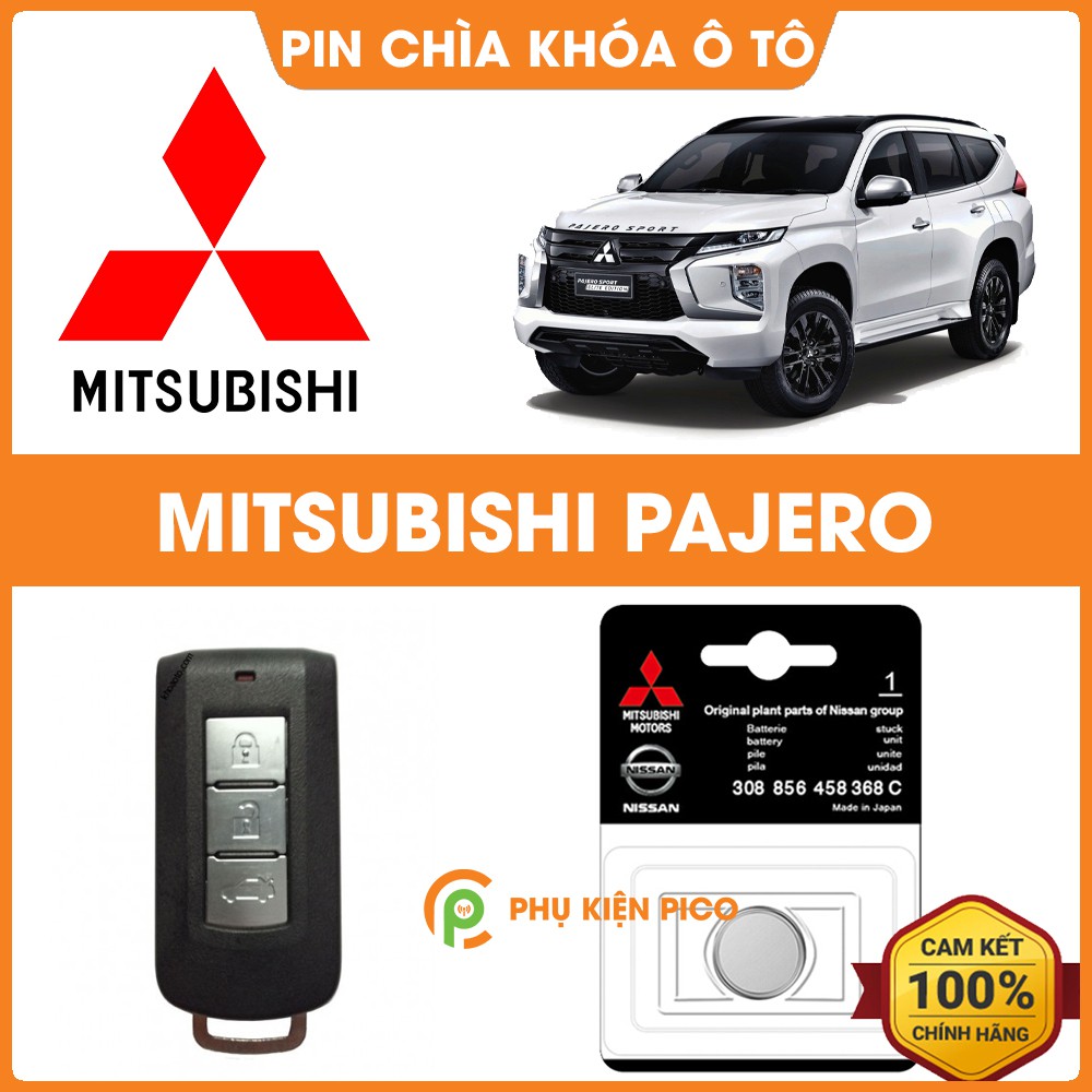 Pin chìa khóa ô tô Mitsubishi Pajero chính hãng sản xuất theo công nghệ Nhật Bản – Pin chìa khóa Mitsubishi Pajero