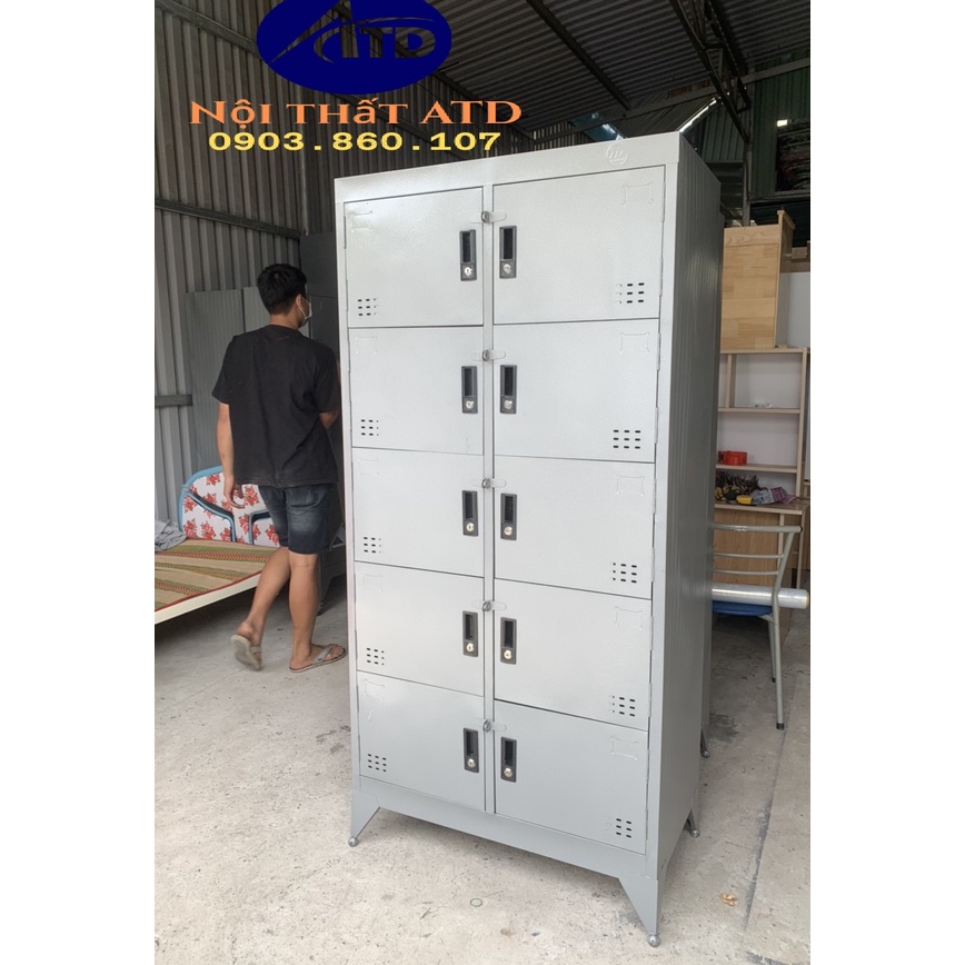 Tủ locker hồ sơ văn phòng cao cấp giá rẻ tại xưởng có hộc khóa nhiều ngăn cho nhân viên