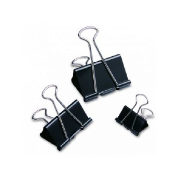 Hộp 12 cái Kẹp bướm - Double clip 3 size nhỏ