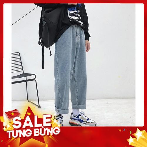Quần Jean nam Ống Rộng Vải Dày Hàng Cao Cấp (Video+Ảnh) - Hàng nhập khẩu