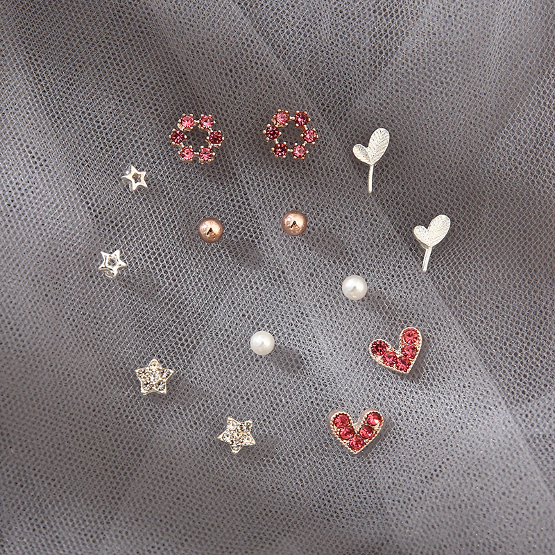 Bông Tai Nhỏ Nhắn Đơn Giản Xinh Xắn Thời Trang Hàn Quốc