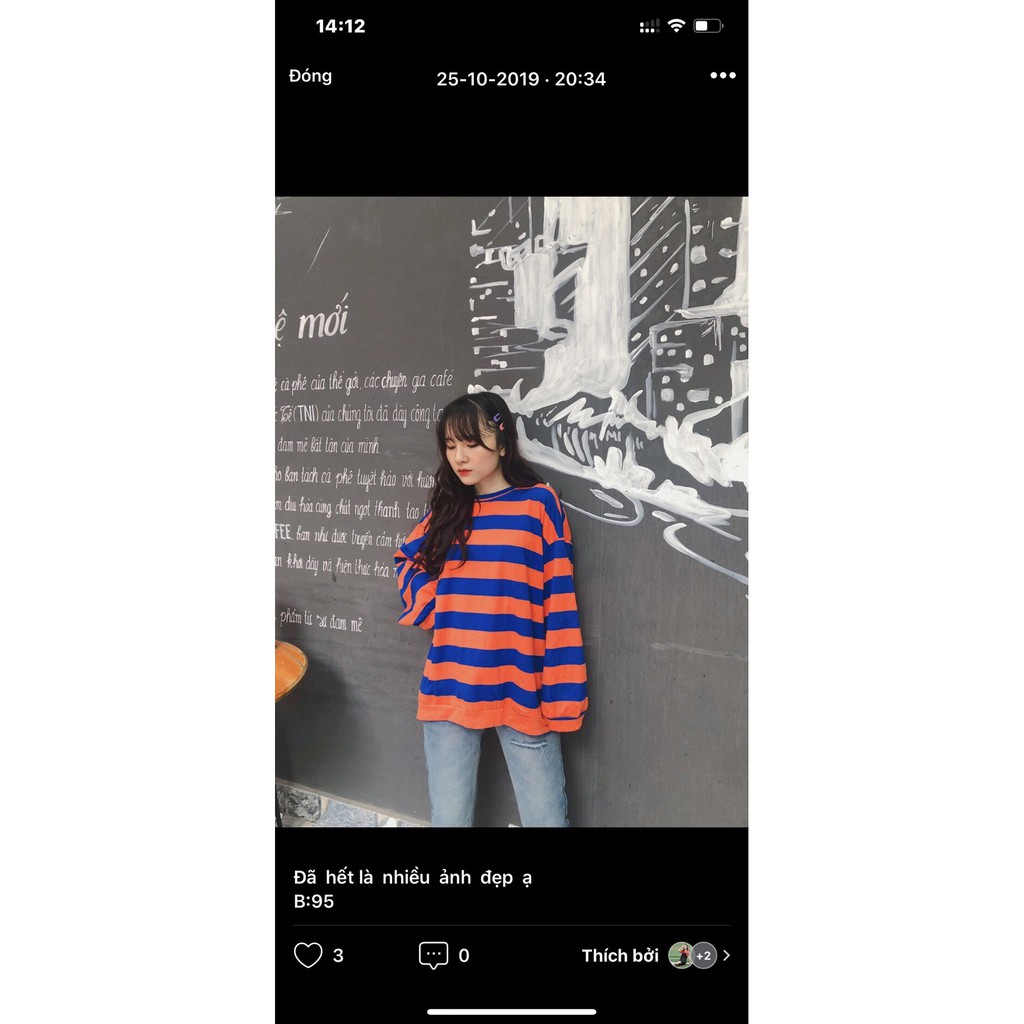 Áo Thu Đông Phối Kẻ 2 Màu Hàng Quảng Châu M068