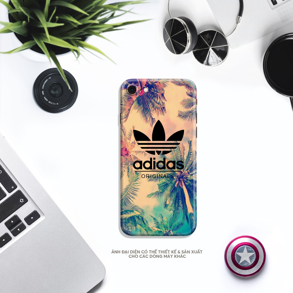 Dán Skin IPhone  Adidas 03 Lưng viền  | Skin IPhone 5 Lớp Chất Liệu Cao Cấp Chống Xước, Chống Thấm, Chống Bay Màu