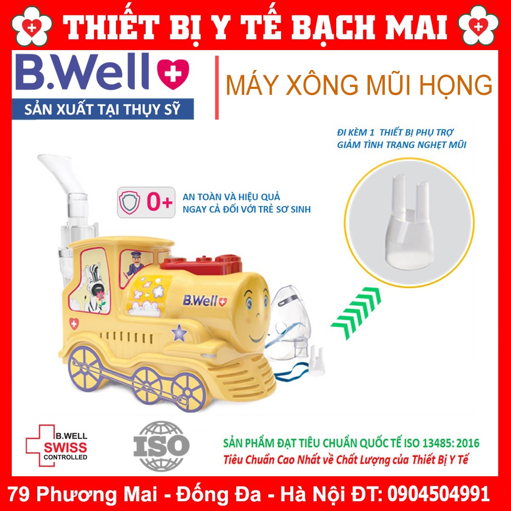 Máy Xông Mũi Họng Gia Đình Bwell Pro-115 Dáng Xe Tải