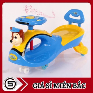 Xe lắc chó cứu hộ cỡ đại có đèn, có nhạc 8800AB
