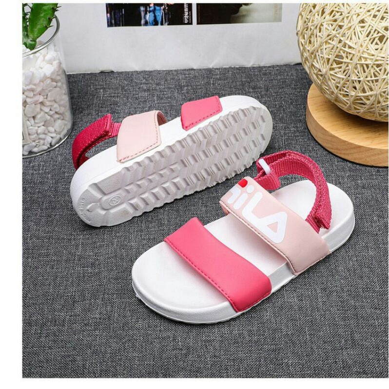 Giày sandal Fi.la quai dán siêu nhẹ, rất bền đẹp cho bé gái, bé trai