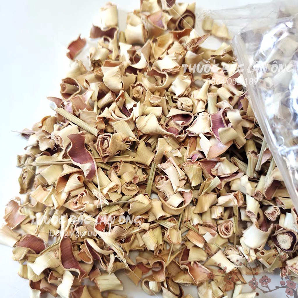 Củ sả khô 1kg (Hàng khô, thơm, dùng pha trà, xông hơi)
