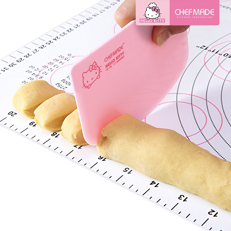 CHEFMADE Dụng Cụ Làm Bánh Hình Hello Kitty Màu Hồng Bằng Nhựa Pp KT7005