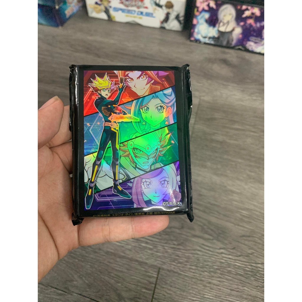 Combo Bọc bài chính hãng Yugioh Size - Yusaku bịch 70 cái - Sleeve