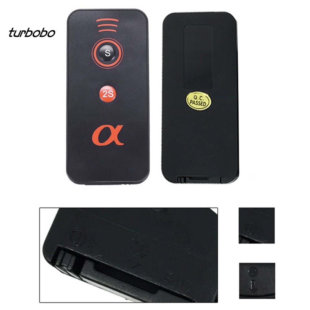 turbobo IR Infrared Wireless Remote Control SLR Camera Shutter Release for Sony RC-S | WebRaoVat - webraovat.net.vn