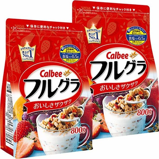 Ngũ cốc callbee nội địa nhật bản 800g