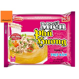Miến Phú Hương thịt bằm và sườn heo gói 58g