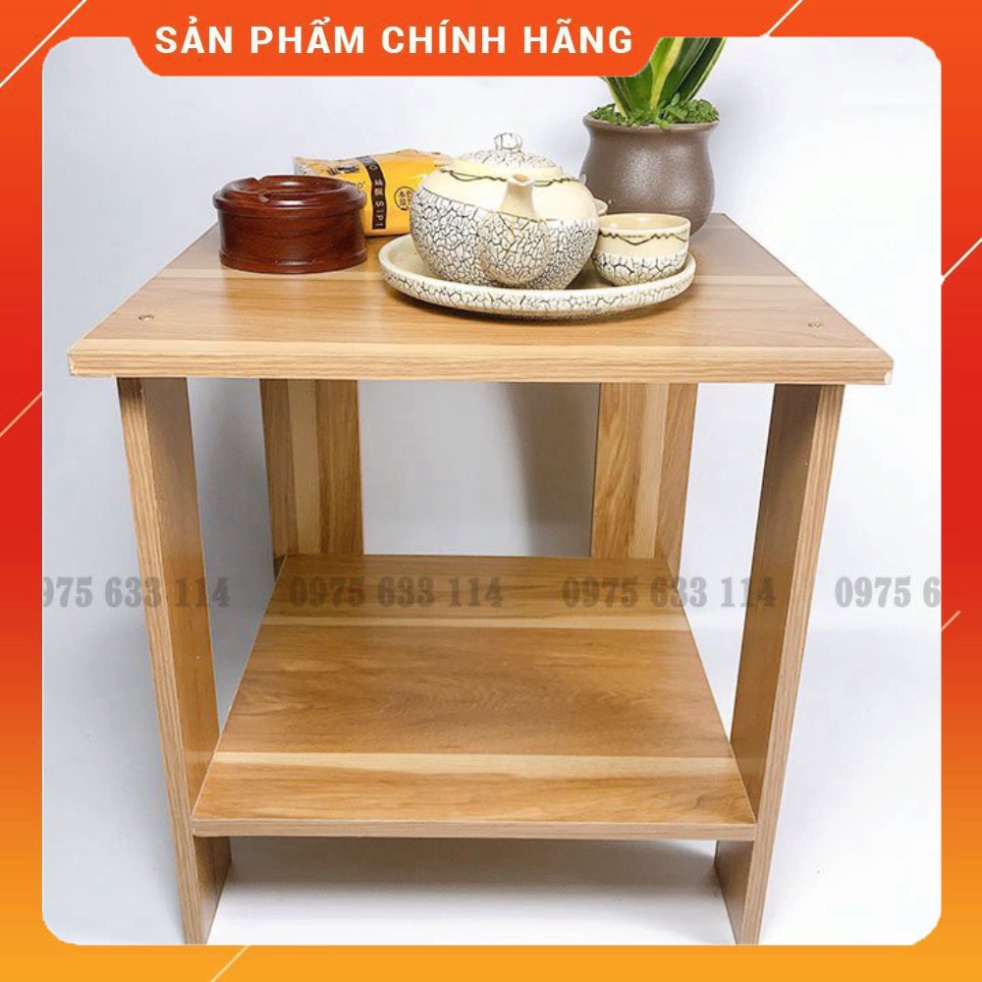 Bàn tràFREESHIPBàn cafe bằng gỗ nhỏ gọn, tiện lợi decor nhà cửa cao cấp