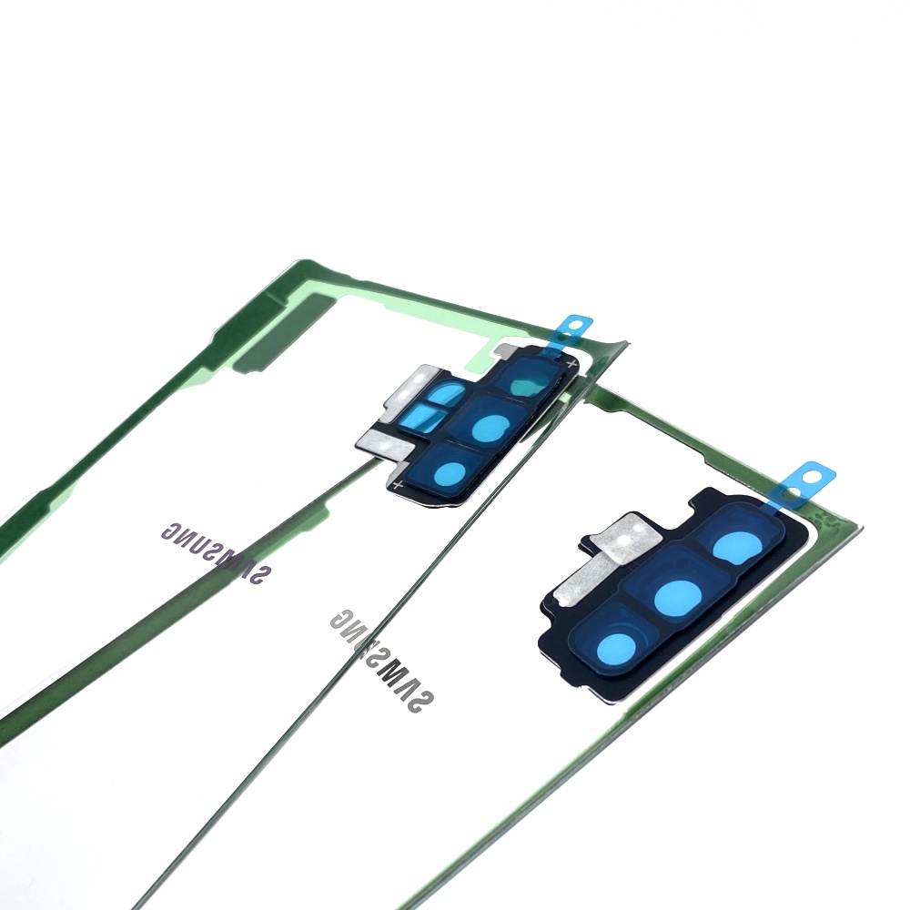 Nắp lưng điện thoại mặt kính trong suốt dành cho SAMSUNG Galaxy Note 8 9 10 10+ Plus 20 Ultra