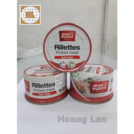 Pate thịt sợi Rilletes Jean Floch 125g - Pháp