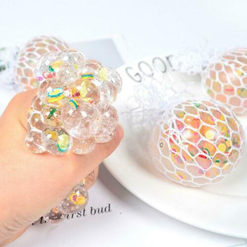 Non-toxic Stress Relief Toy Đồ chơi nắn bóp dạng lưới hình chùm nho giảm căng thẳng tiện lợi