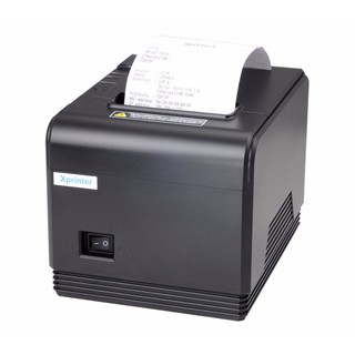 Máy in hóa đơn Xprinter XP - Q200 cổng kết nối usb - Sản Phẩm + Tặng kèm 3 cuộn giấy in bill