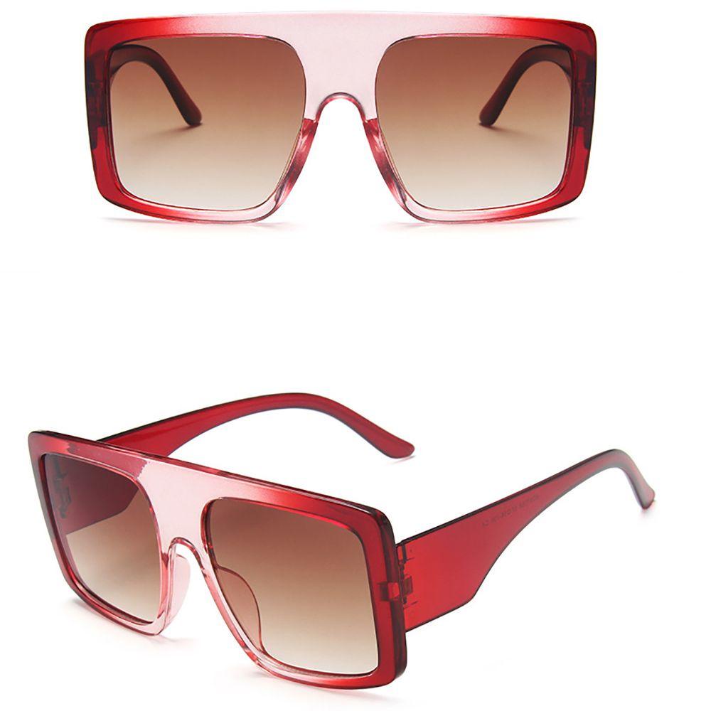 Kính Mát Gọng Vuông Lớn Thời Trang Dành Cho Nam Và Nữ