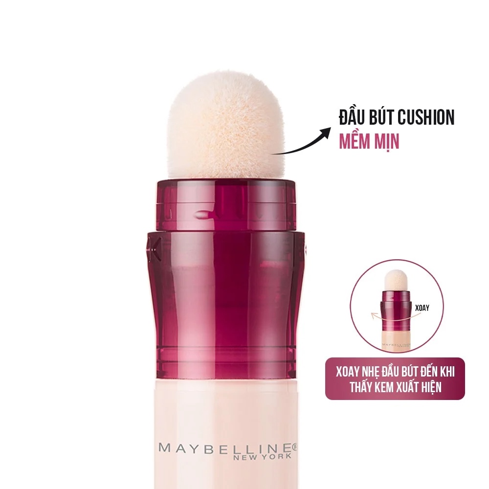 Bộ Kem Lót Maybelline Che Khuyết Điểm Baby Skin Pore Eraser Primer 22ml Và Bút Cushion Mịn Da Che Khuyết Điểm Màu 110