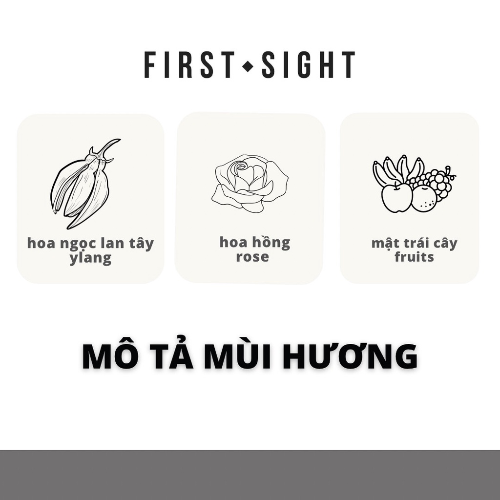 Nến thơm handmade Dear Rosie hương thơm thư giãn First Sight 150GR