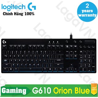 Bàn phím cơ chuyên game Logitech G610 Orion Cherry MX Blue Switch LED