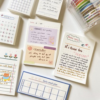 [DAILY NOTE] Monthly và checklist note cute