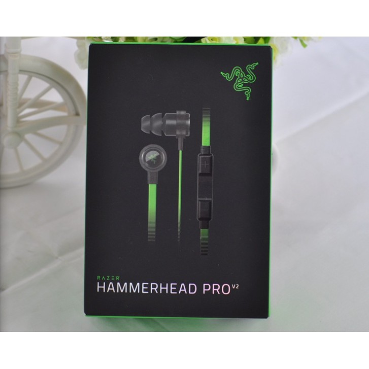 HÀNG CAO CẤP -  Tai nghe gaming Razer HammerHead Pro V2 - HammerHead DUO có mic (BH 12THÁNG)  - Hàng Cao Cấp
