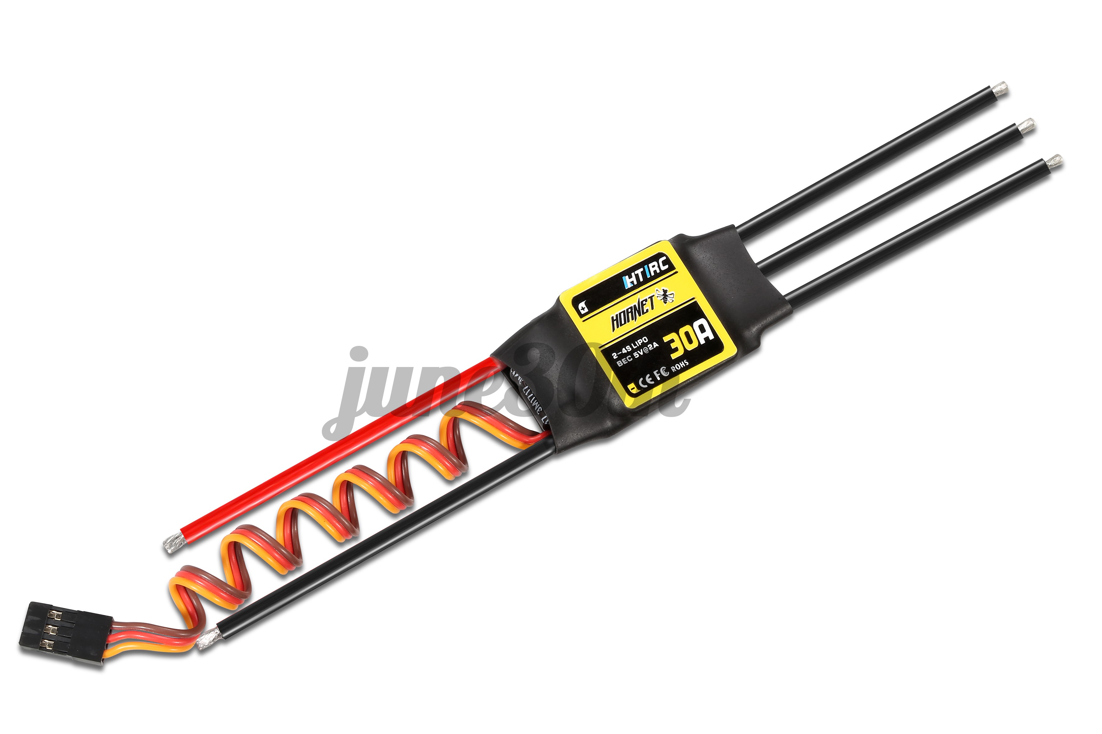 Động Cơ Không Chổi Than 30a 2-4s Esc 5v / 2a Bec Cho Mô Hình Rc