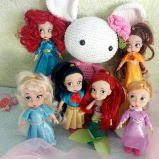 Set 6 búp bê công chúa Disney