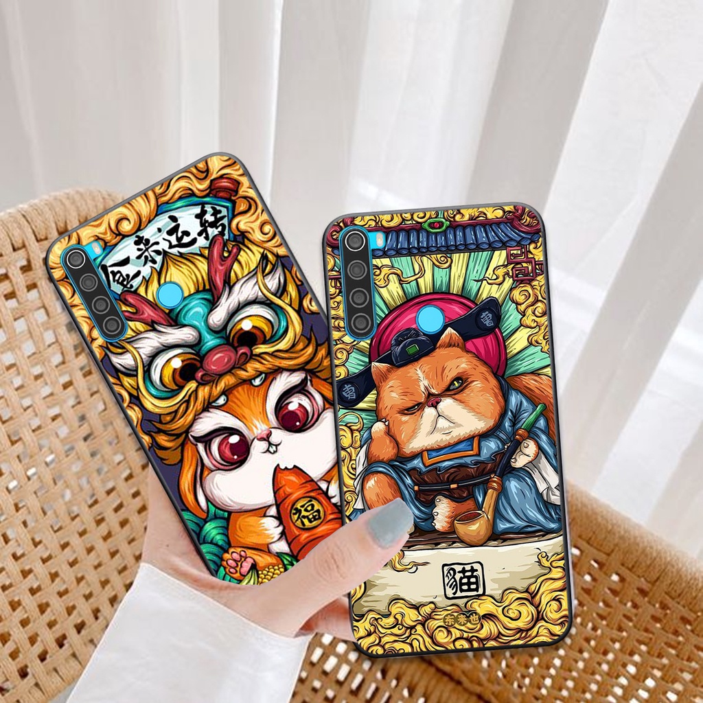 ⚡ Siêu Rẻ ⚡Ốp lưng  XIAOMI REDMI NOTE 8-REDMI NOTE 8 PRO in hình  MÈO THẦN TÀI cực đẹp-BEOCASE