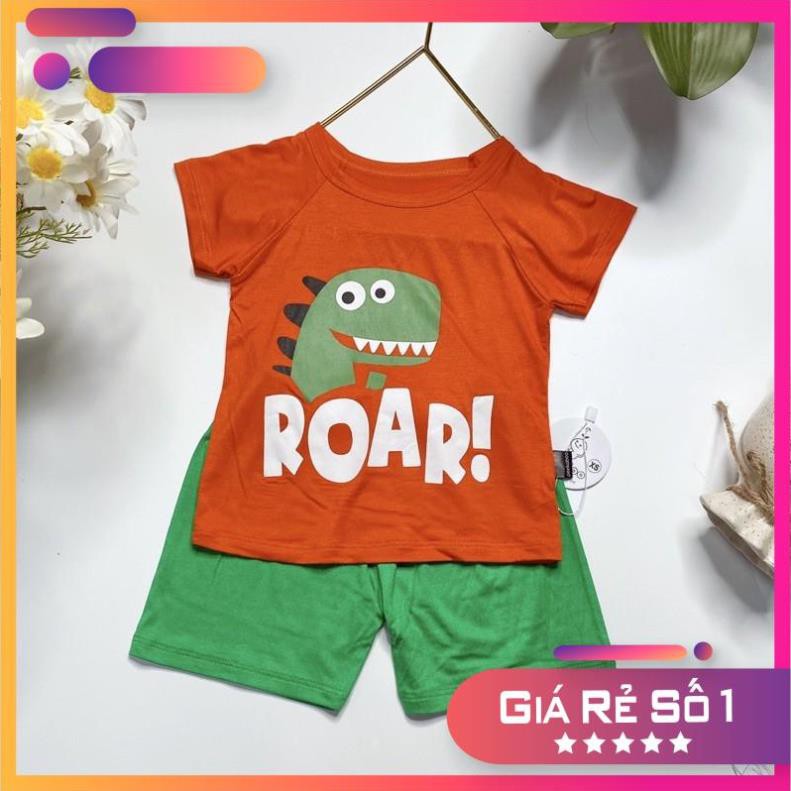 Bộ quần áo cộc tay cho bé 1-5 tuổi❤️ chất cotton lạnh siêu mềm mịn