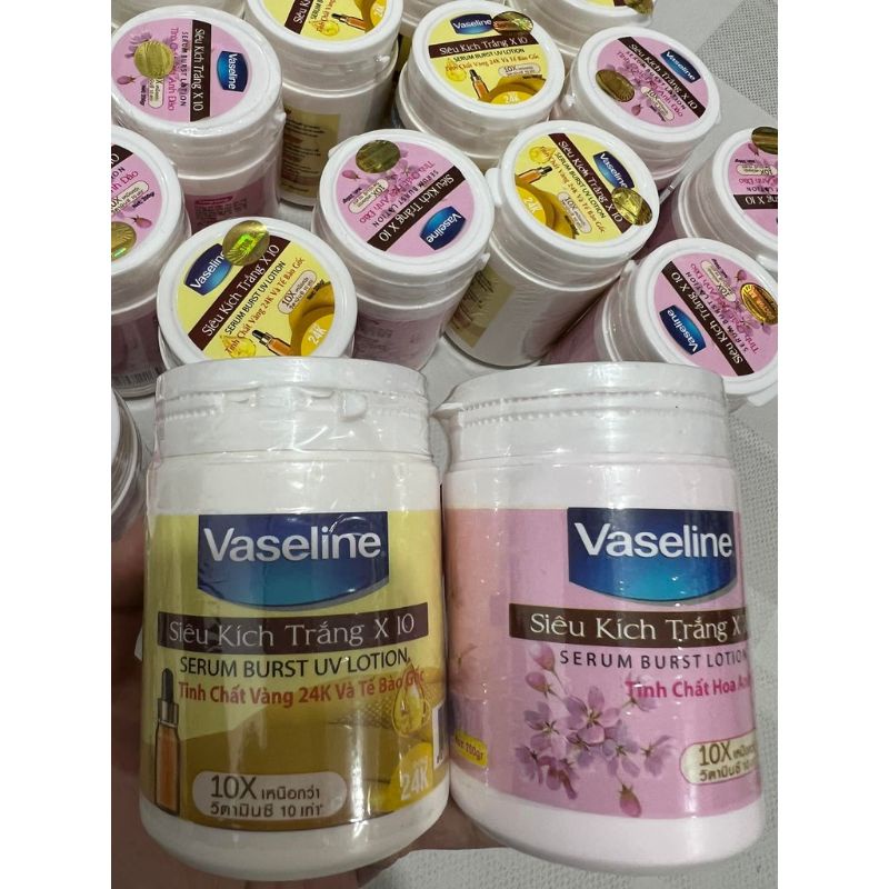 SIÊU KÍCH TRẮNG VASELINE X10