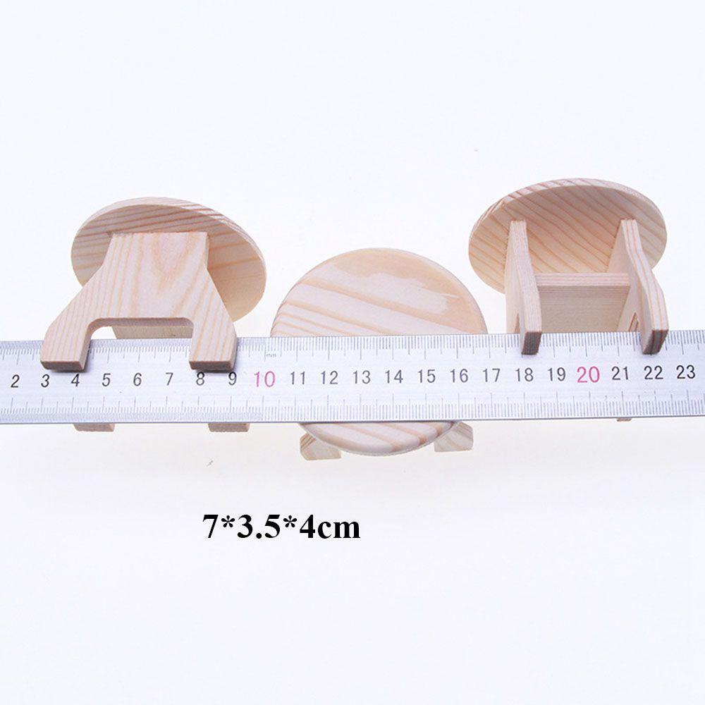 Bộ 2 Mô Hình Ghế Mini Tỉ Lệ 1: 12 Dùng Trang Trí Nhà Búp Bê