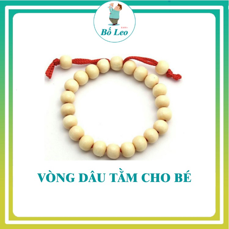 Vòng Dâu Tằm Cho Bé Trấn An Bé Khi Ngủ [Đồ Trang Sức Cho Bé]