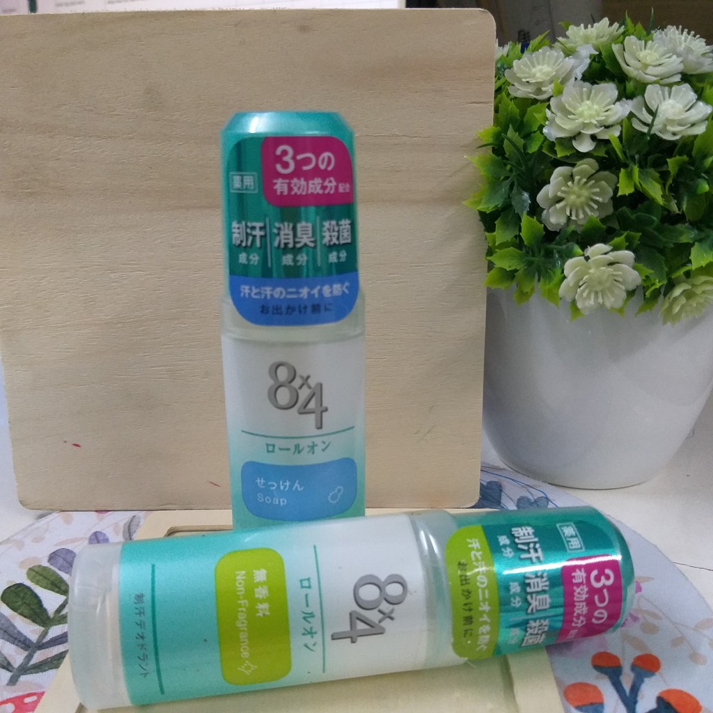 Lăn Khử Mùi Cơ Thể 8x4 Kao Nhật Bản - 45ml