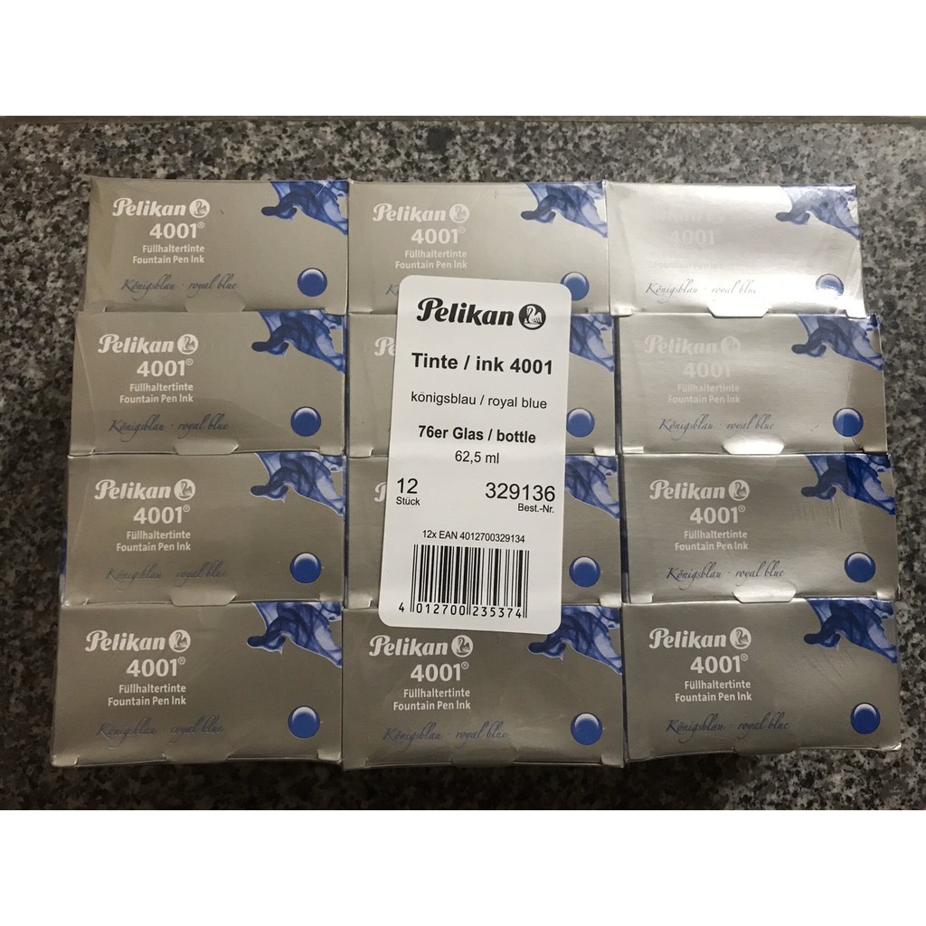 Mực Pelikan 4001 Đức 62.5ml - Xanh Royal Blue