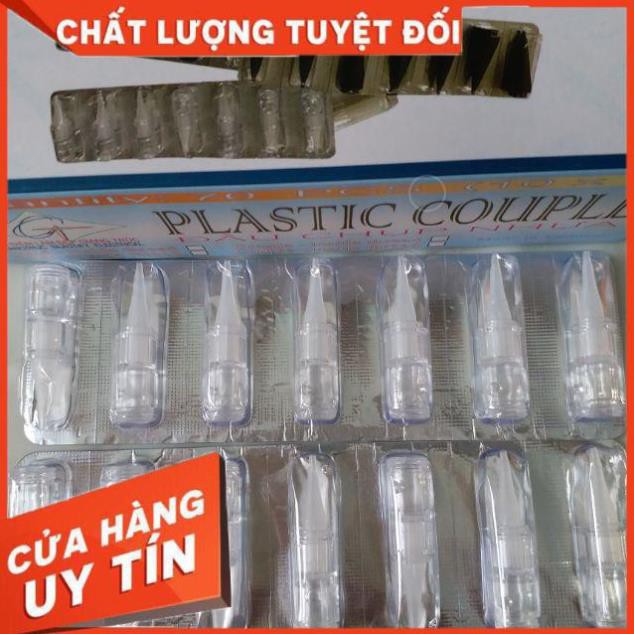 [ FREE SHIP ] Đầu Nhựa Cứng Ghép Máy Thần Thánh - Máy Sài Gòn đồ phun xăm, dụng cụ phun xăm thẩm mỹ