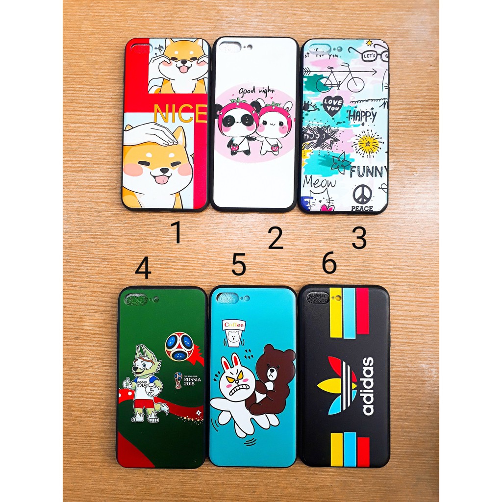 Ốp Iphone 7 Plus / 8 Plus in hình Gấu Kute