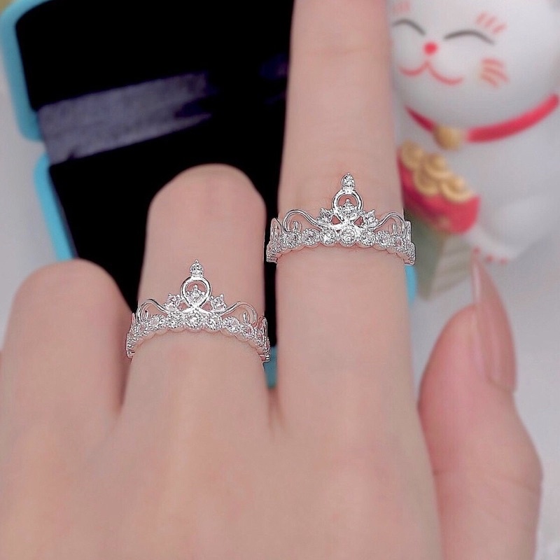 NHẪN VƯƠNG MIỆN BẠC 925