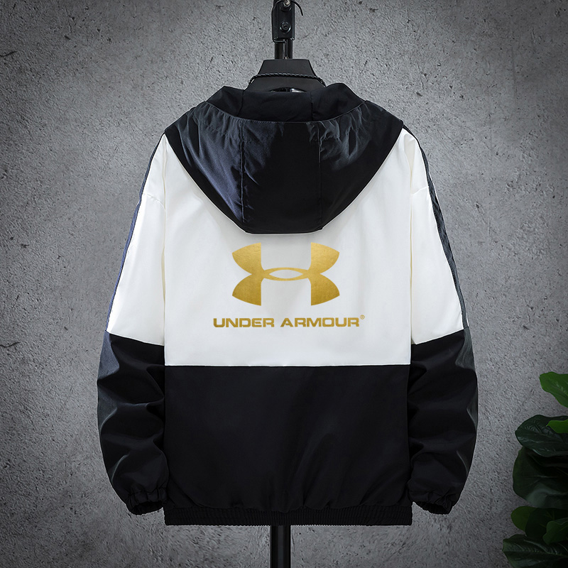 UNDER ARMOUR Áo Khoác Hoodie Khóa Kéo Thời Trang Nam