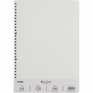 RUỘT SỔ CÒNG KLONG CARO / DOT GRID A4 - 100 TỜ