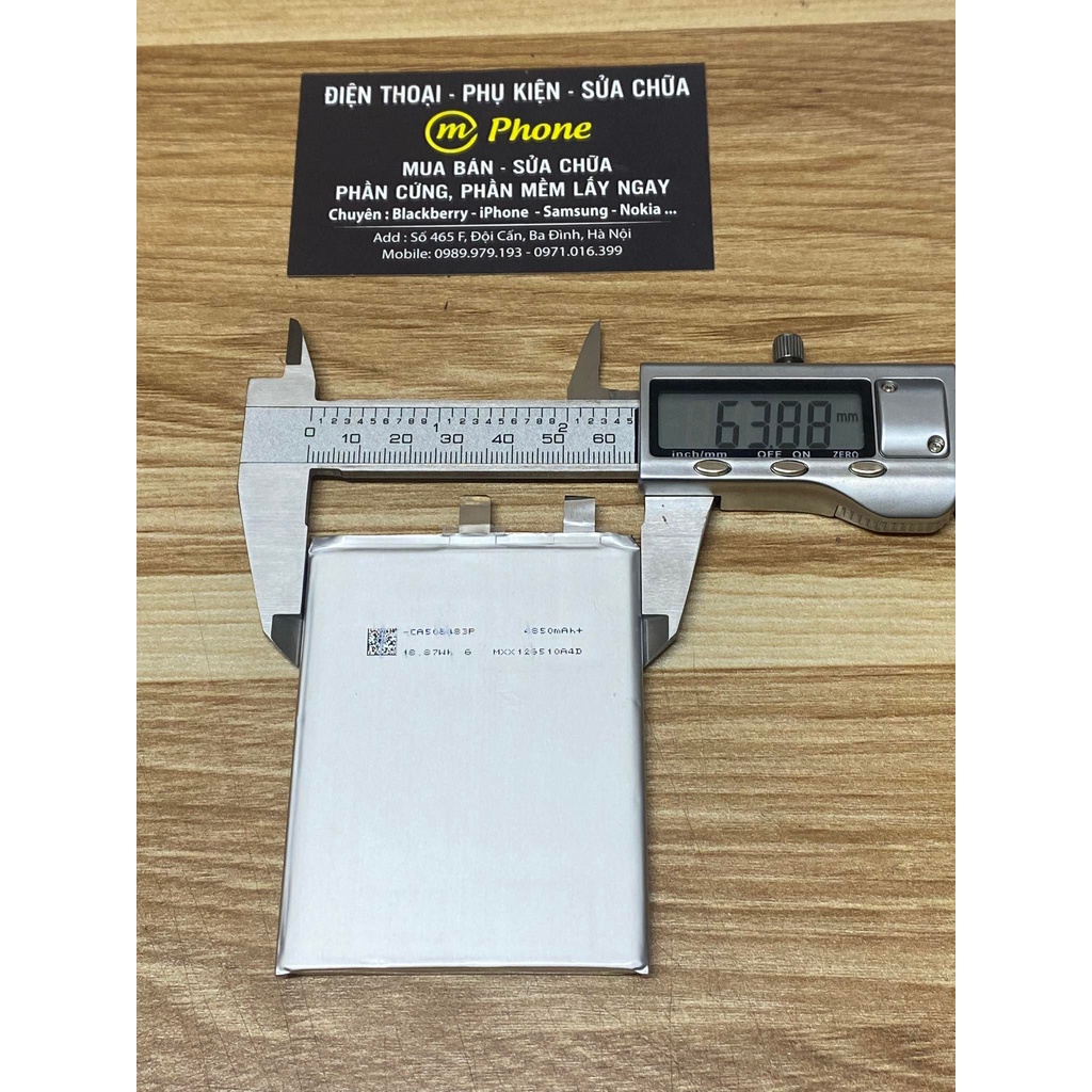 Cell pin/ Phôi pin Dung lượng 4850mAh dành cho điện thoại, máy tính bảng...