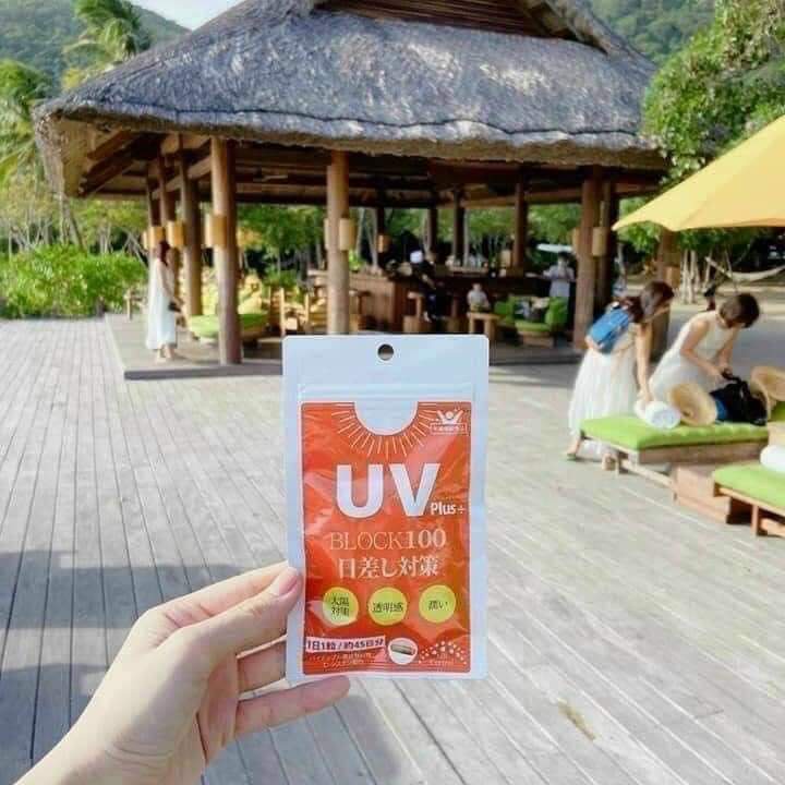 Viên Uống Chống Nắng UV Plus  Nhật Bản 45 viên