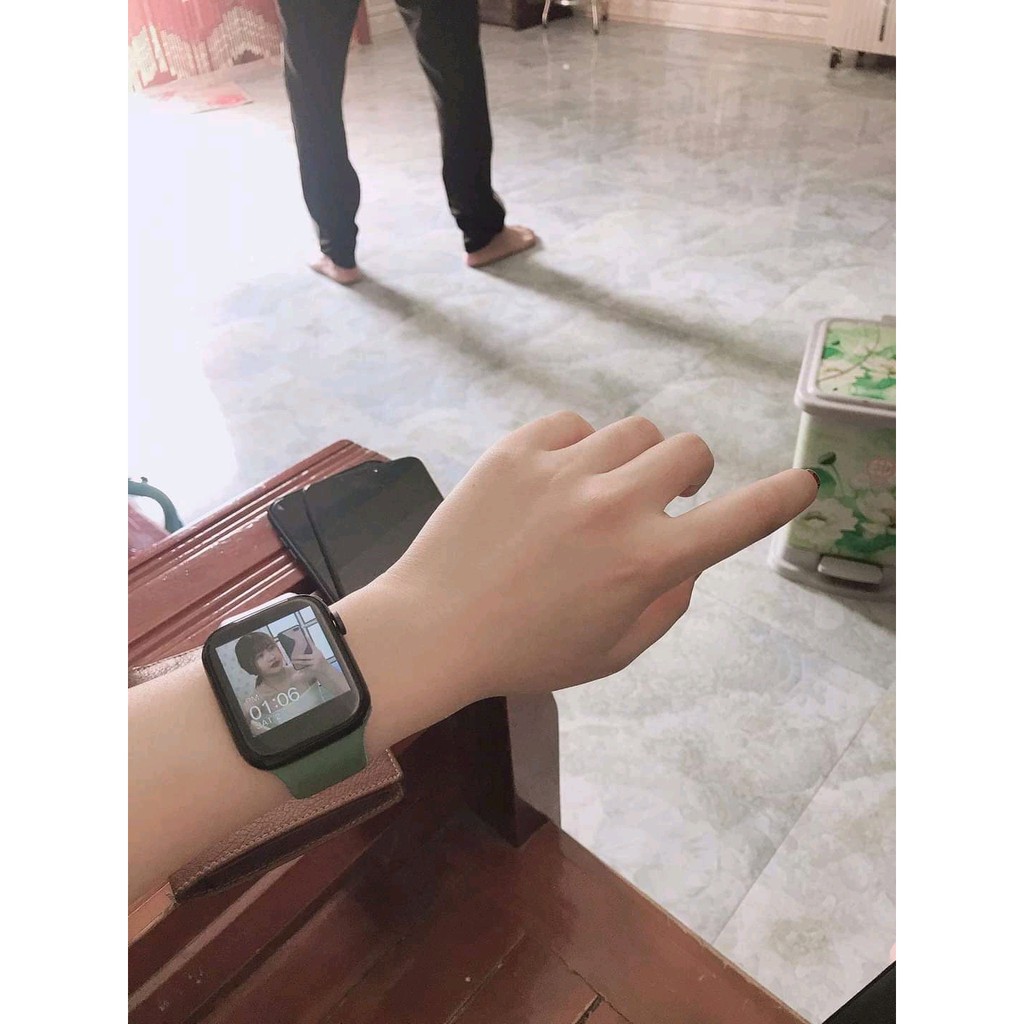 Đồng Hồ Thông Minh T500 Seri 6 Thay ảnh tùy ý Nghe gọi kết nối bluetooth 5.0 44mm | BigBuy360 - bigbuy360.vn