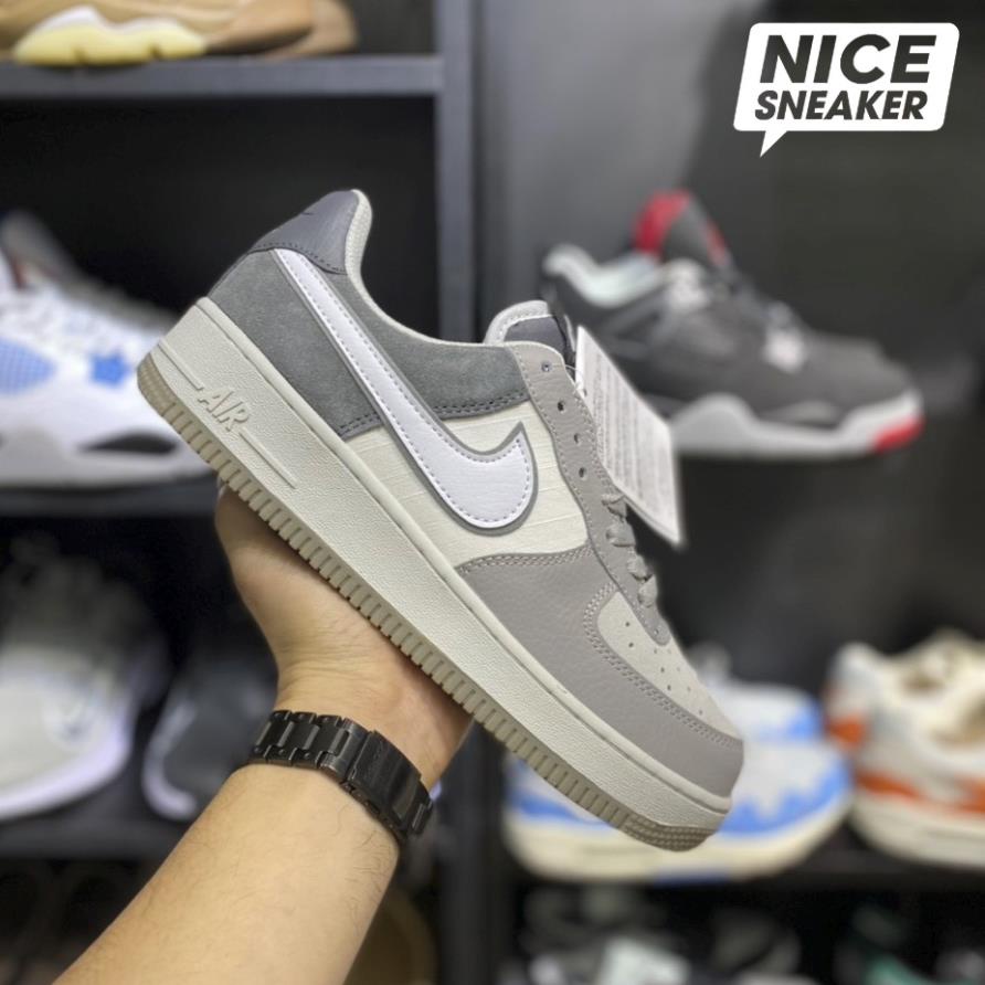 Giày Nike Air Force 1 Low '07 Lv8 2 Atmosphere Grey Thunder Grey - Phiên bản high quality | Nice Sneaker . *