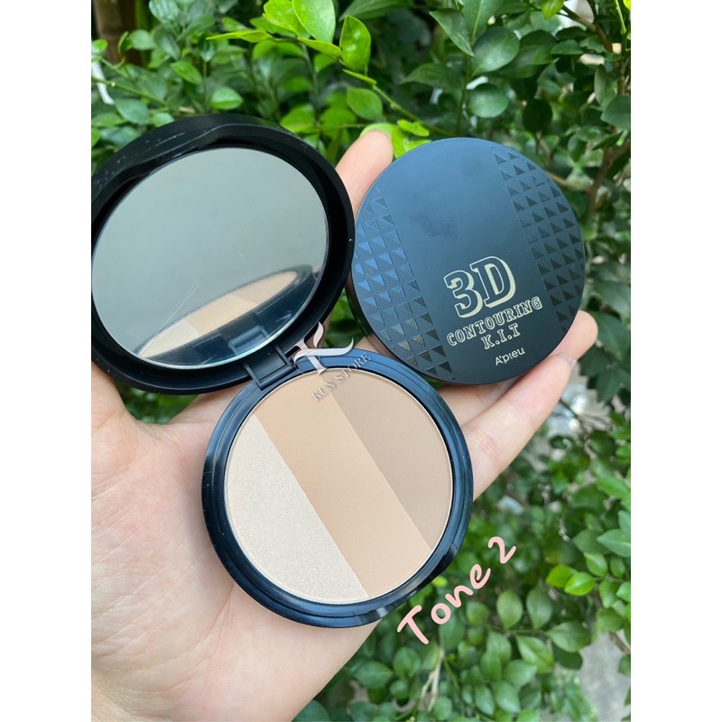 Phấn Tạo khối 3 ô Apieu 3D Contouring KIT | BigBuy360 - bigbuy360.vn