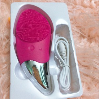 Máy rửa mặt 💥sale 40%💥 Tích hợp sóng âm nâng cơ - SONIC FACIAL BRUSH